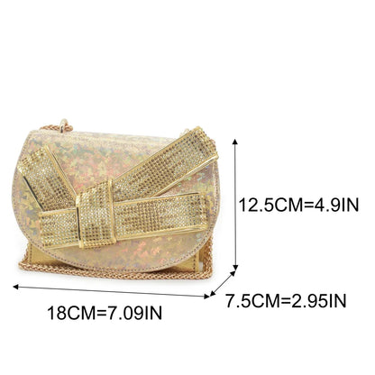 New Arrival Shoe and Bag Set for Party in Women Italian Matching Bag and Shoes for Ladies Wedding Luxury Women Full Rhinestone