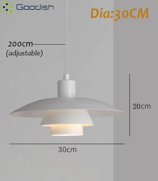 Memphis flying saucer disc Simplicity Creative Lustre LED Pendant Lights Art Indoor Lamps for Bedroom Home Decoration Chandelier