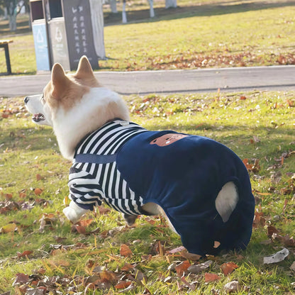 Autumn Winter Pet Dog Soft Fleece Clothes Warm Jumpsuit Coat for Small Medium Large Dog Cat Puppy Jacket Sweater with Leash Ring