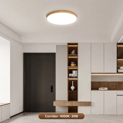 Led Ceiling Lamp 110v 220v Waterproof Led Panel Lights   for Kitchen Bathroom Lamp Balcony Ceiling Chandelier Lighting Fixture