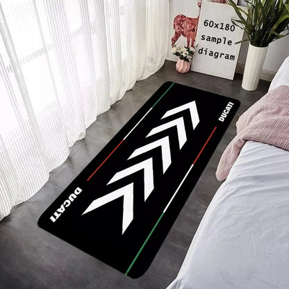 House Entrance Doormat Hallway Carpet Motorcycle Living Room Rugs D-Ducati Foot Carpets Bath Rug Floor Mats Non-slip Home Decor
