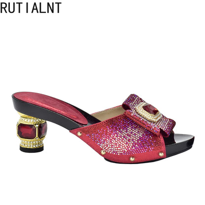 Ladies Pumps Women Shoes Fashion Party Wedding Shoes Decorated with Rhinestone Designer Shoes Women Luxury 2026 Party Shoes