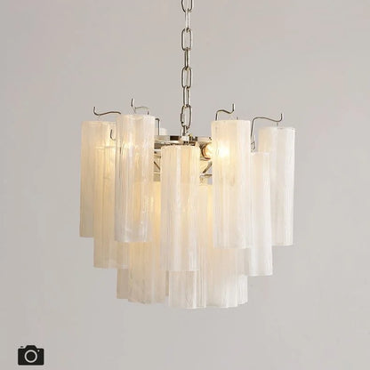 Designer Murano Ceiling Chandeliers Pink Colorful Glass LED Hanging Pendant Lights for Living Dining Room Bar Villa Art Lighting
