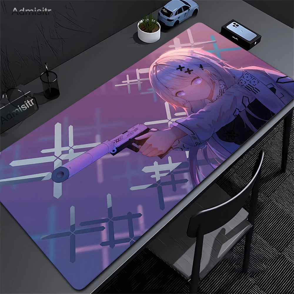90x40cm Large Size Mouse Pad Art Desk Pads Printstream Gaming Mice Pad Non-slip Rubber Mat Company Long Table Mats XXL For Csgo
