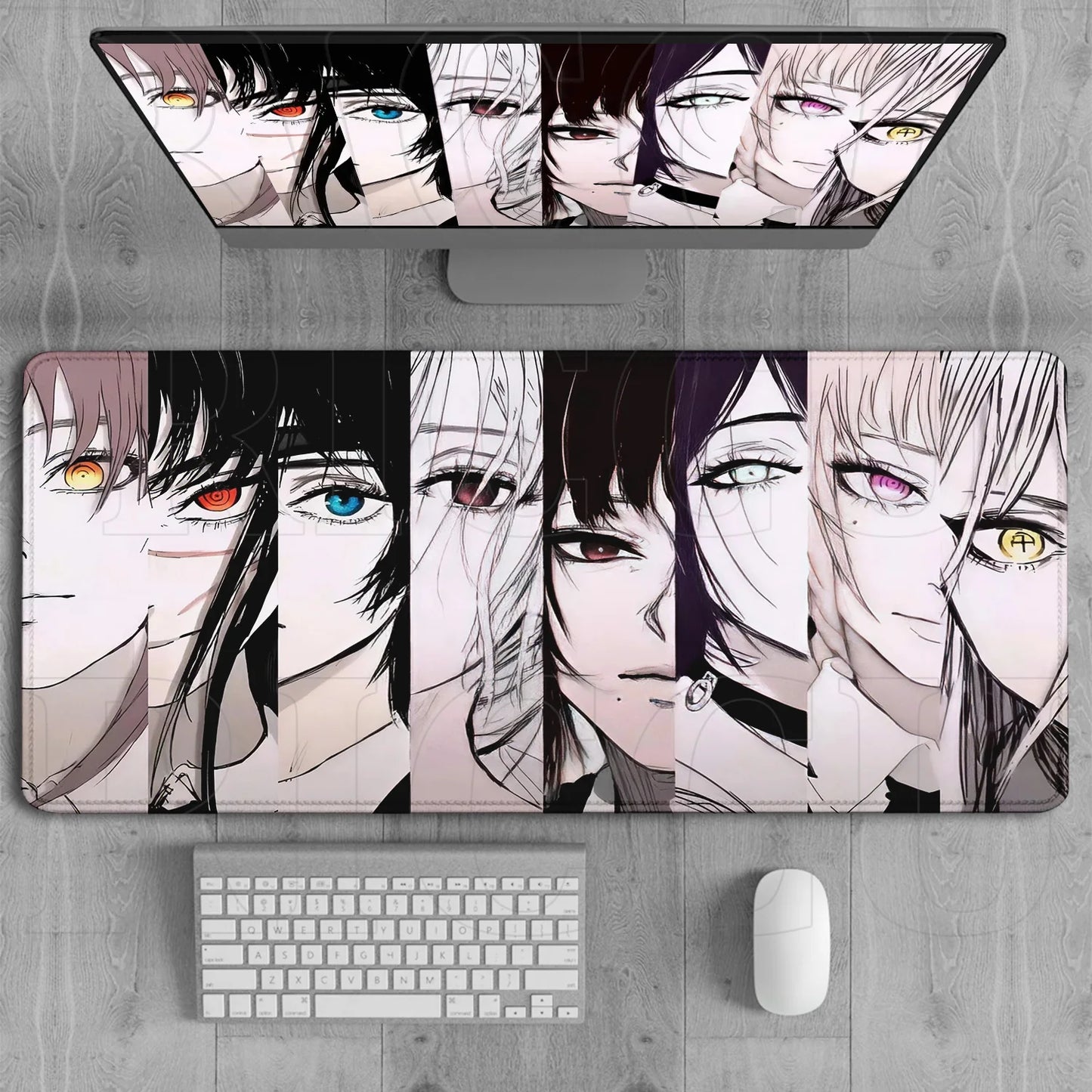HD Chainsaw Man XXL Mouse Pad Anime reze Gamer Makima Gaming PC Accessories Mouse pads Large Keyboard Desk Mat Computer Keyboard