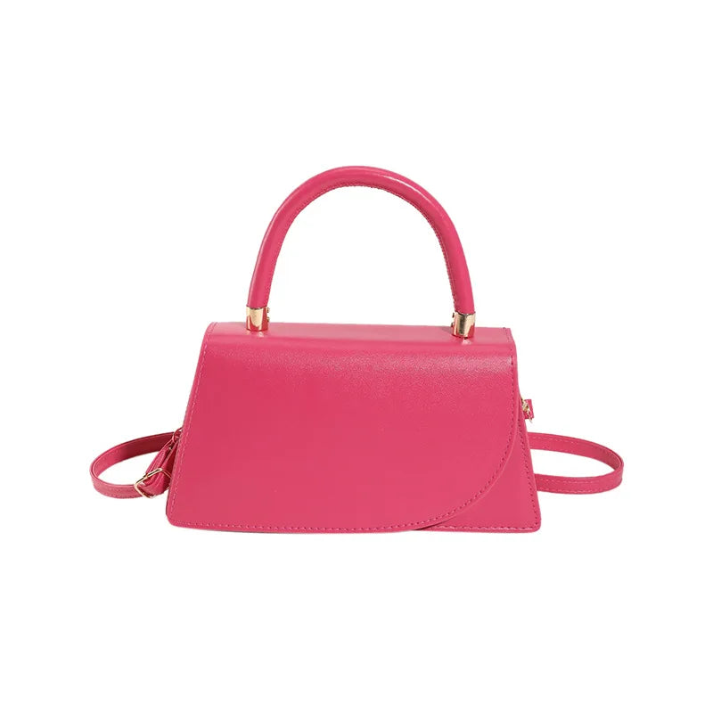 Texture Small Bag for Women, New Trend This Year Solid Color Crossbody Bag, Fashionable Hand-held Small Square Bags Trend