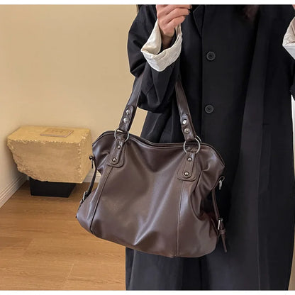 Female Hobo Handbag Large Capacity Shoulder Bags Big Stylsih Tote Bag Ladies Soft Leather Hobos Messenger Bags Women Сумочки