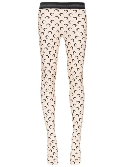Fashionable Women Printed Elastic Jumpsuit New Summer Casual Seamless Tight Thin Women's High Waisted Leggings