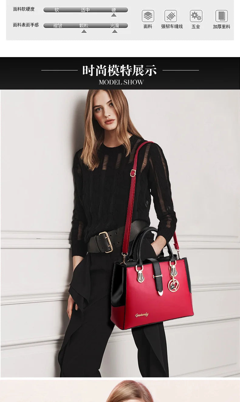 Women's Bags 2026 New Women's Handbag Korean Edition Fashion Large Capacity Casual Tote Bag Womens Shoulder Crossbody Bag women