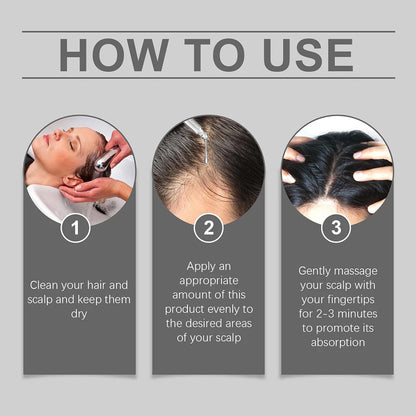Hair Growth Serum Deoxyribose Sugars Gel Hair Growth Repair Dry Damage Smoothing Strengthen Hair Oil for Men Women Hair Care