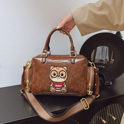 Fashion Luxury Brand Ladies Shoulder Bag Cartoon Bear Women's Crossbody Bag High Quality Tote Bag Waterproof Women's Hanbags