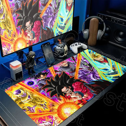 Anime Dragon Ball Non-slip Mousepad Office Laptop Game Keyboard Accessories Goku 90x40cm Computer Deskmat Gaming Carpet Boy Gift