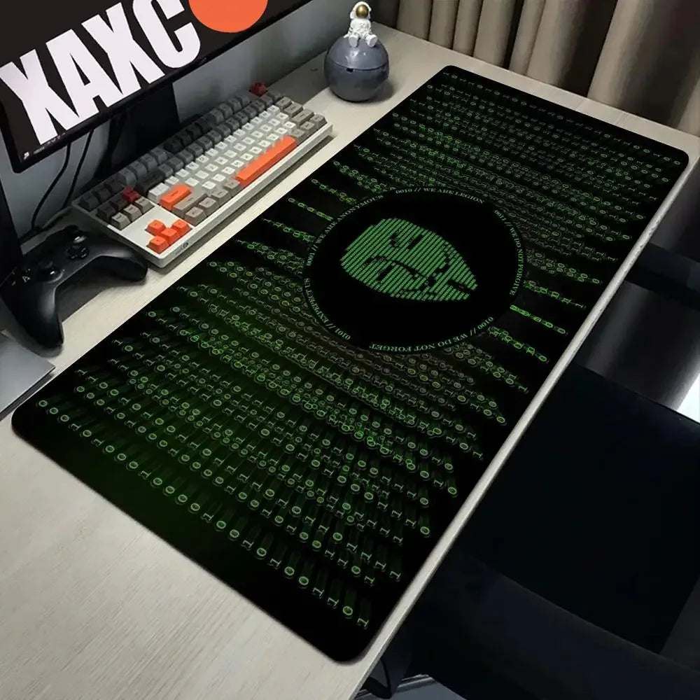 Hacker mouse pad 900X400 game player mouse pad XXL rubber non-slip table mat game accessories computer professional keyboard pad