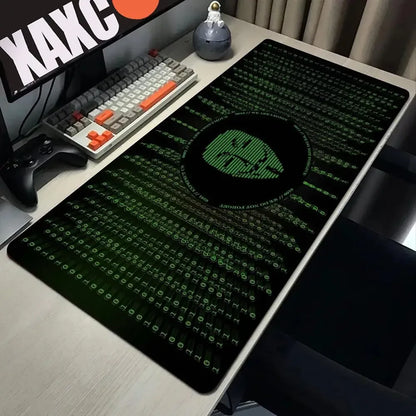 Hacker mouse pad 900X400 game player mouse pad XXL rubber non-slip table mat game accessories computer professional keyboard pad