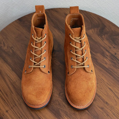 M43 RockCanRoll Super Quality Size 38-44 Handmade Welted Durable Italian Cowhide Boot Footwear