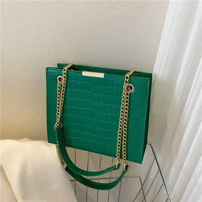 2026 Fashion Luxury Female Crossbody Bags for Women Designer Shoulder Bag Chain Solid Color Messenger Bag Handbags