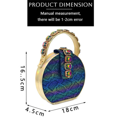 Newest Style Teal Sky Color Platform Design Peep Toe Ladies Shoes Matching Bag Set For Mature Women Heel Party Pump