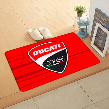 House Entrance Doormat Hallway Carpet Living Room Rugs DUCATIS Motorcycle Foot Carpets Bath Rug Floor Mats Non-slip Home Decor