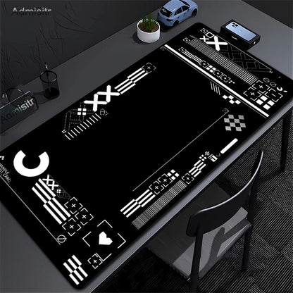 90x40cm Large Size Mouse Pad Art Desk Pads Printstream Gaming Mice Pad Non-slip Rubber Mat Company Long Table Mats XXL For Csgo