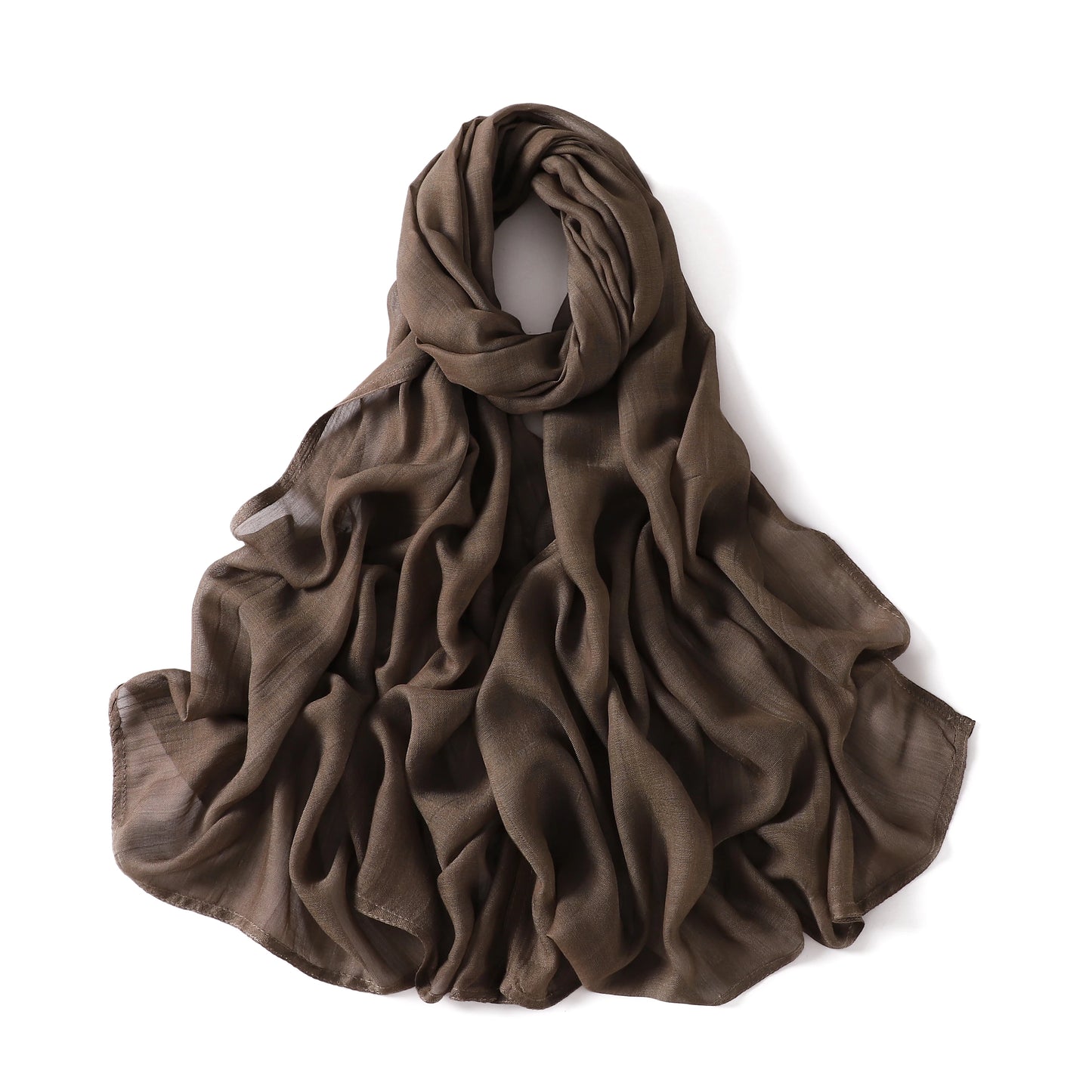 New Big Size Solid Rayon Modal Hijab Scarf Women Muslim Headscarf Wraps Shawl Femme Musulman Headband Islamic Turban 190*85cm