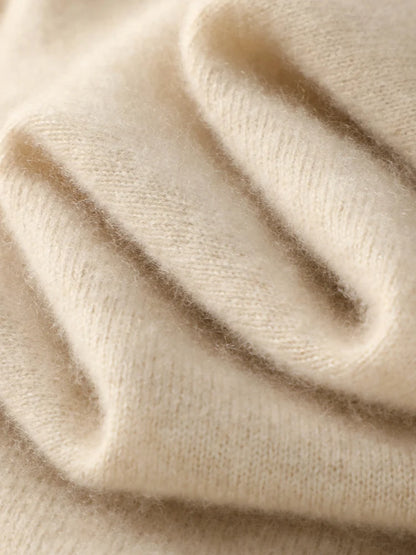 Women Autumn Winter Sleeveless Turtleneck Pullover Vest 100% Merino Wool Sweater Basic Soft Knitted Waistcoat Korean Style Top