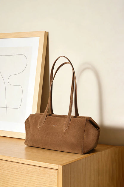 Cow Genuine Leather Underarm Bags Female Fashion Women's Bag Top-grain Leather Shoulder Handbag Ladies Luxury Designer Handbags