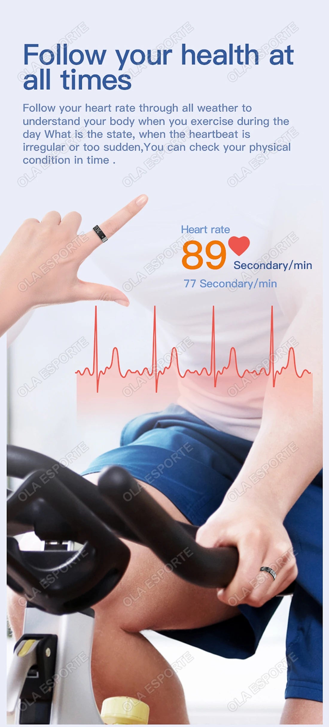 2026 New Sr08 Smart Ring LED Display Screen and Touch, Men Women, Heart Rate Health Monitoring, 5ATM Waterproof Sports Smartring