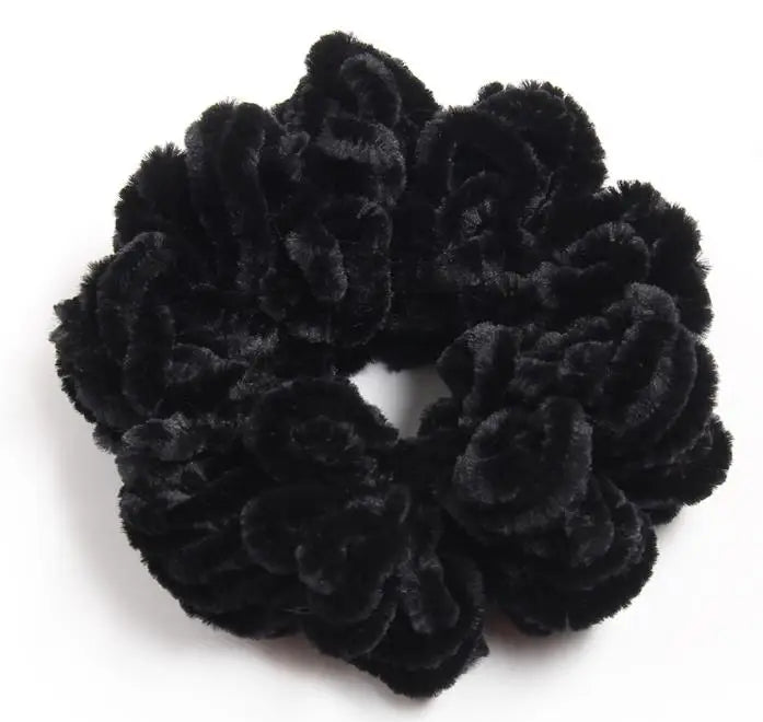 Muslim Scrunchie Headwear New Flexible Rubber Band Hair Tie Ring Turban Headband Muslim Hijabs