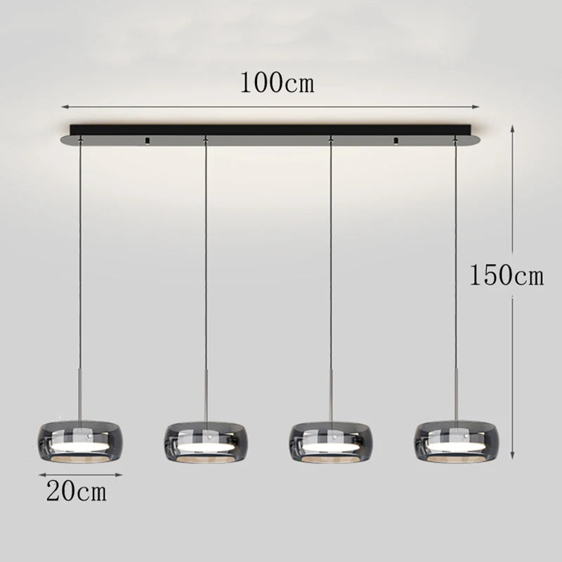 Modern Pendant Light Lamps, Home Decor Ring LED Lights for Living Room,Chandeliers for Dining Room Hanging Light Indoor Lighting