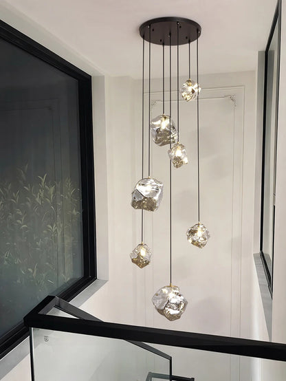 Modern Stair chandelier Pendant lights indoor lighting Ceiling lamp hanging light led Chandeliers for living room indoor lightin