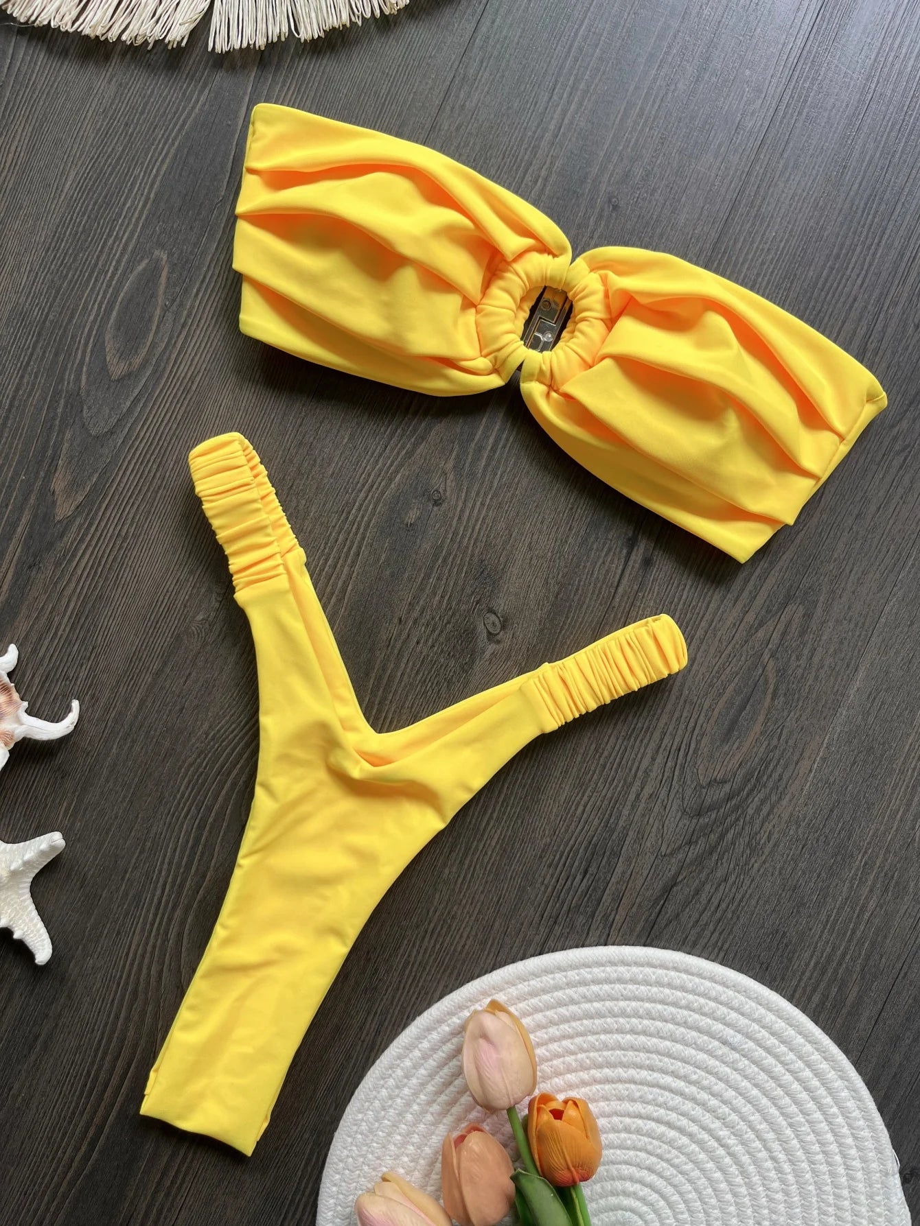 2026 Sexy Micro Bikini Tube top Women Swimsuits Female Swimwear Brazilian Bikini Set Thong Biquini Swimming Suits Beachwear