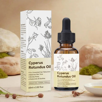 Natural Cyperus Rotundus Essential Oil Pure Plant Hair Removal Care Oil Smooth Skin Soothing Relax Body Massage Aromatherapy