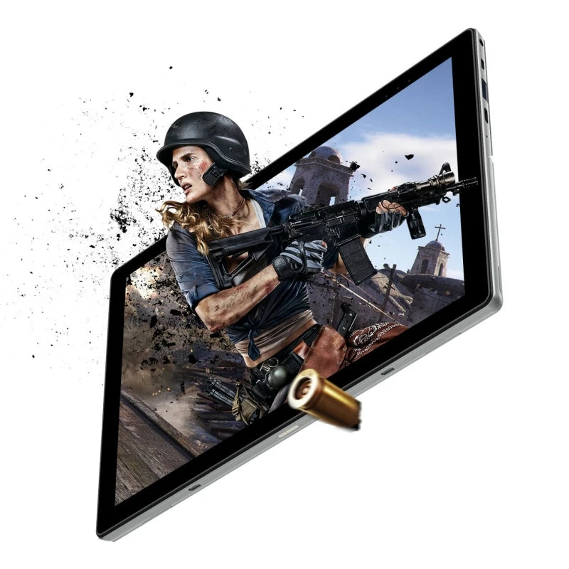 10.1” LCD Screen Windows 10 Tablet With Docking Keyboard 1920*1200 IPS 4GB RAM 128GB ROM 64-bit Intel Core N4020 CPU Dual Camera