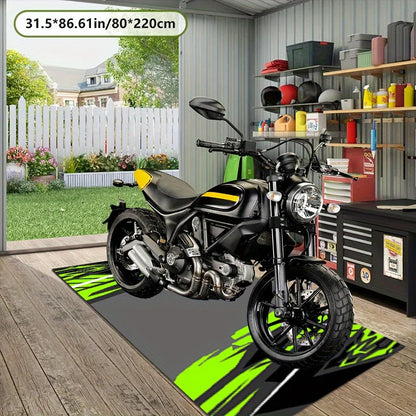 VIKAMA motorcycle garage floor mat display mat non-slip greasy carpet motorcycle enthusiast studio home decoration