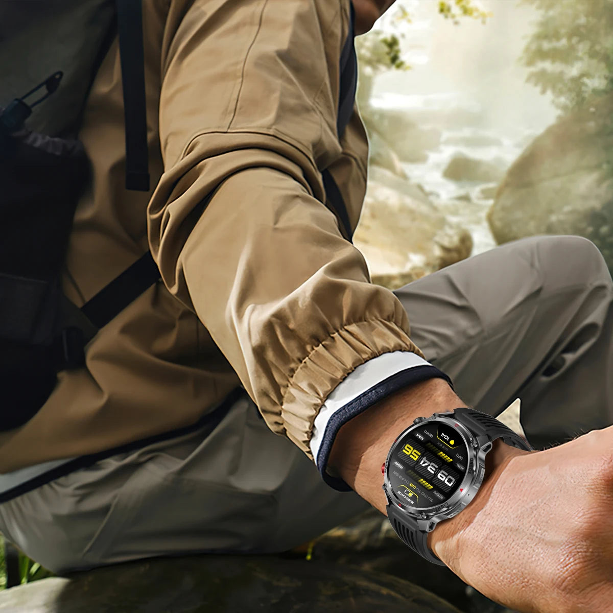 2026 T-Rex3 Ultra 1100mAh Battery Smart Watch GPS Track Compass IP69K Waterproof Sports tracker Outdoors Military Smartwatches