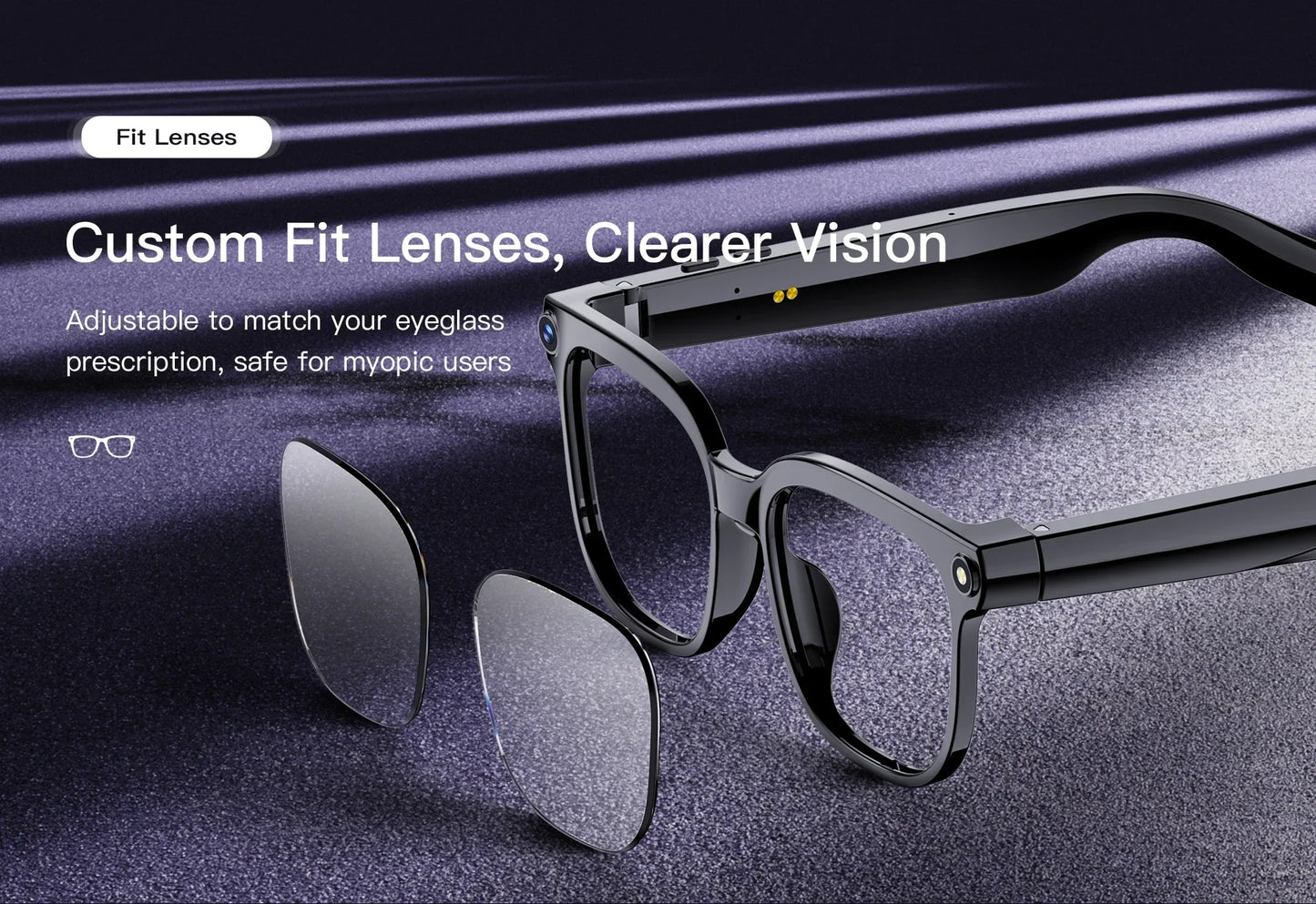 AI Smart Glasses 2026 New Men 800W Camera Color-Changing Translation Glasses Waterproof Call Photo Video Recording Sunglasses