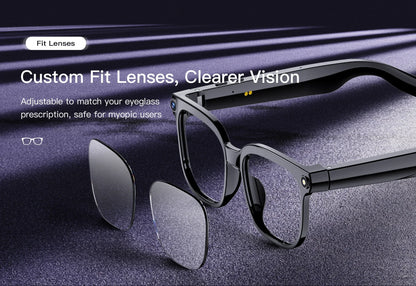AI Smart Glasses 2026 New Men 800W Camera Color-Changing Translation Glasses Waterproof Call Photo Video Recording Sunglasses