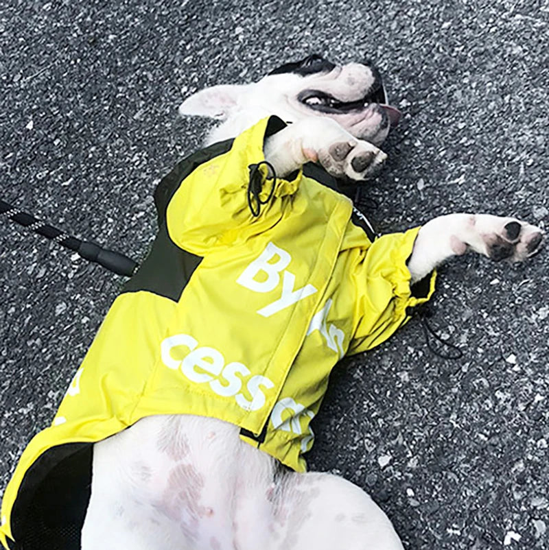 Fashion Pet Dog Clothes  Raincoat Waterproof Reflective Pet Jacket Dog Cat Coat for Small Medium Large Dogs Clothes