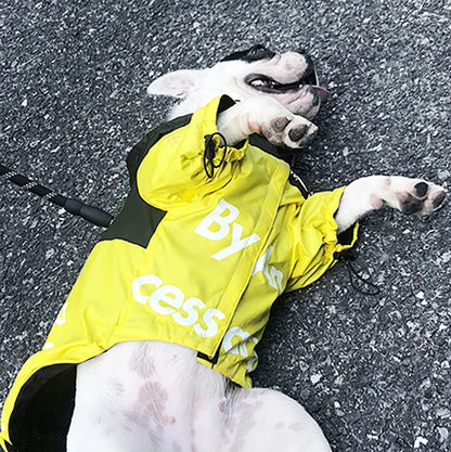 Fashion Pet Dog Clothes  Raincoat Waterproof Reflective Pet Jacket Dog Cat Coat for Small Medium Large Dogs Clothes