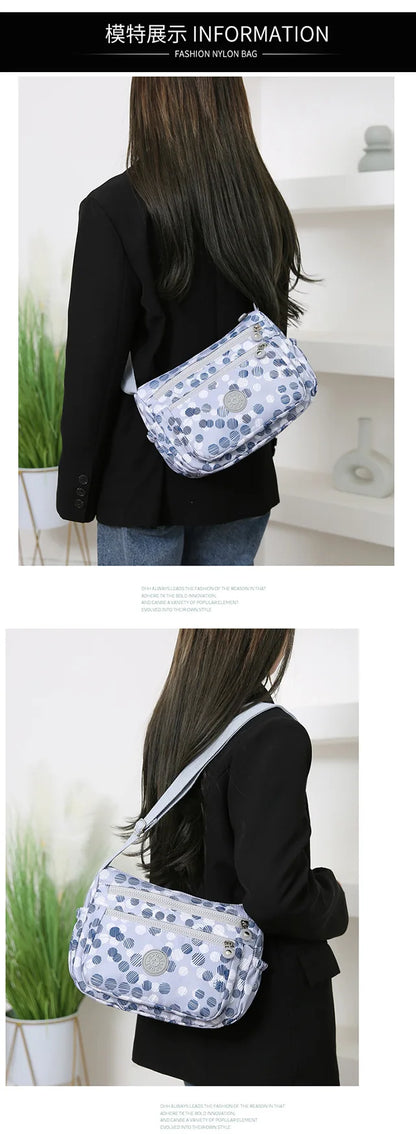 Multifunctional bag Large Capacity Waterproof Shoulder Bags Women Crossbody Bag for Girls Outdoor Travel Bags