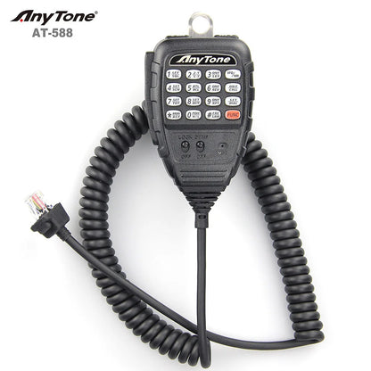 510 Channels ANYTONE AT-588 Single Band With Air Band RX 70w VHF Long Range Walkie Talkie for Vehicle Radio Amateur UHF Radio