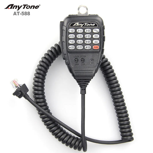 510 Channels ANYTONE AT-588 Single Band With Air Band RX 70w VHF Long Range Walkie Talkie for Vehicle Radio Amateur UHF Radio