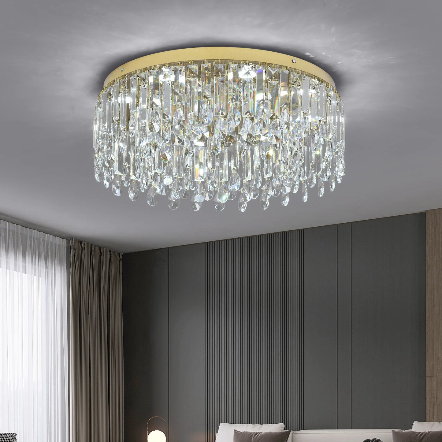 Chandelier Modern Luxury Led Ceiling Light Living Room Bedroom Decoration Hanging Lamp Lighting Fixture Nordic Pendant Lights  ﻿