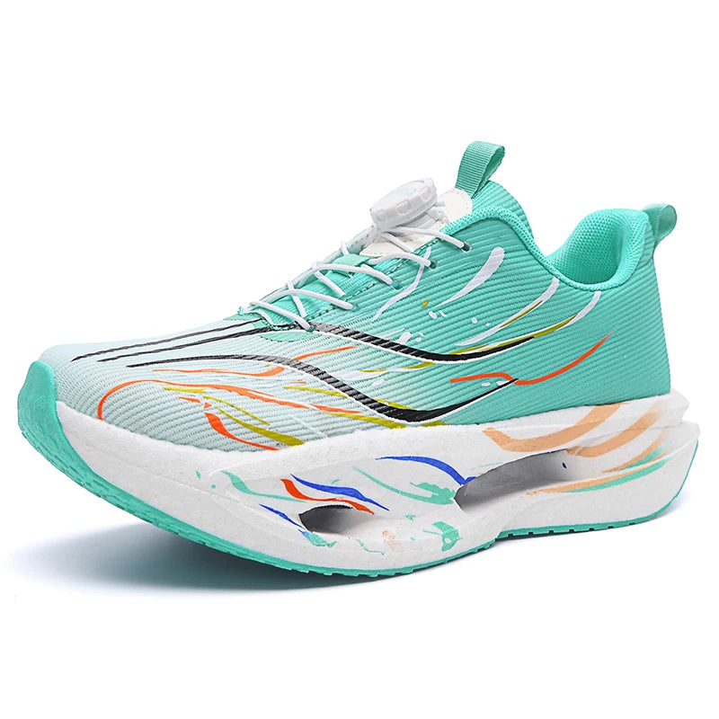 Unisex Sports Shoes Trendy Mesh Breathable Outdoor Running Shoes 2026 New Soft Soled Rebound Professional Training Shoes for Men