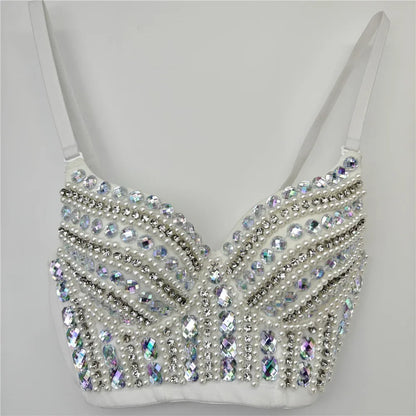 Sexy Party Corset Tops Woman Tank Streetwear Camis Bustier Fashion y2k Crop Top Women Clothes Summer Club Shirt Ladies Bra Blusa