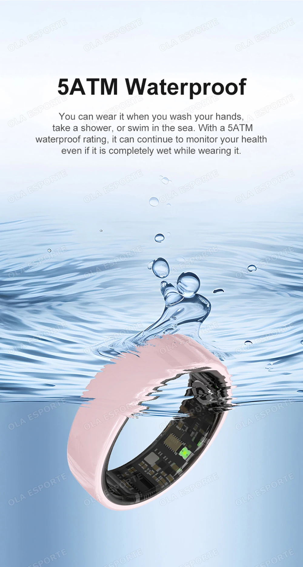 2026 New Hot Couple Smart Ring with Charging Case Heart Rate Sleep Health Monitor Pedometer Fashion Ceramic Ring For Android IOS
