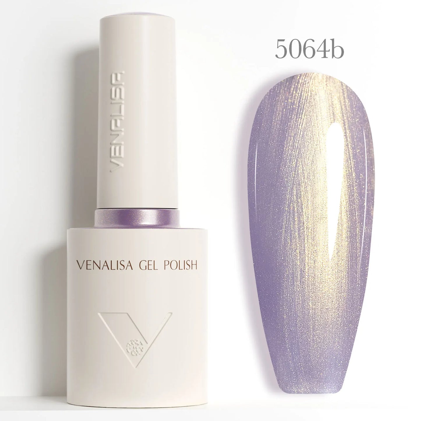 Venalisa 10ml HEMA TPO Free Red Cat Eye Gel Polish Soak Off UV LED Magnetic Nail Polish Diamond Top Long Wear Gel Varnish