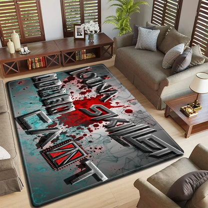 Band logo Music Rock and Roll logo Pattern Carpet Kitchen Mat Doormat Bedroom FloorDecoration LivingRoom Bathroom Anti-slip Rug