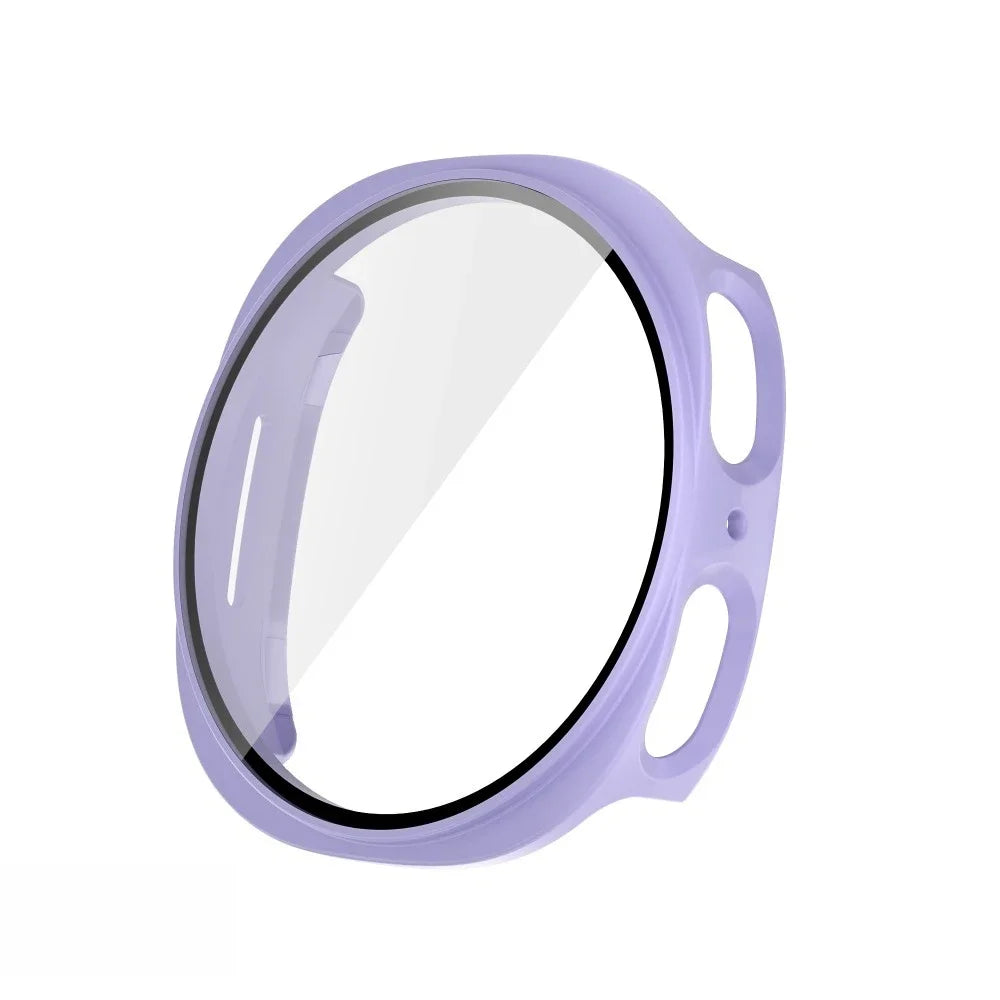 Tempered Glass+Case for Samsung Galaxy Watch 8 44mm 40mm Full PC bumper Cover Screen Protector Galaxy Watch 8Classic Accessories