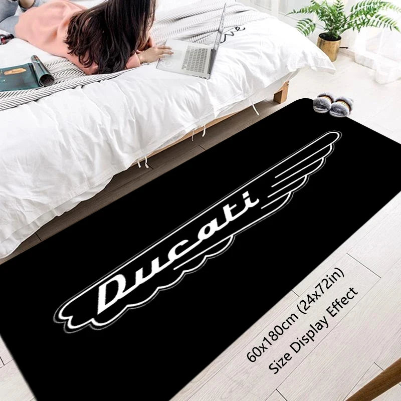 House Entrance Doormat Hallway Carpet Living Room Rugs DUCATIS Motorcycle Foot Carpets Bath Rug Floor Mats Non-slip Home Decor